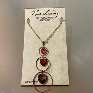 18k Gold over sterling